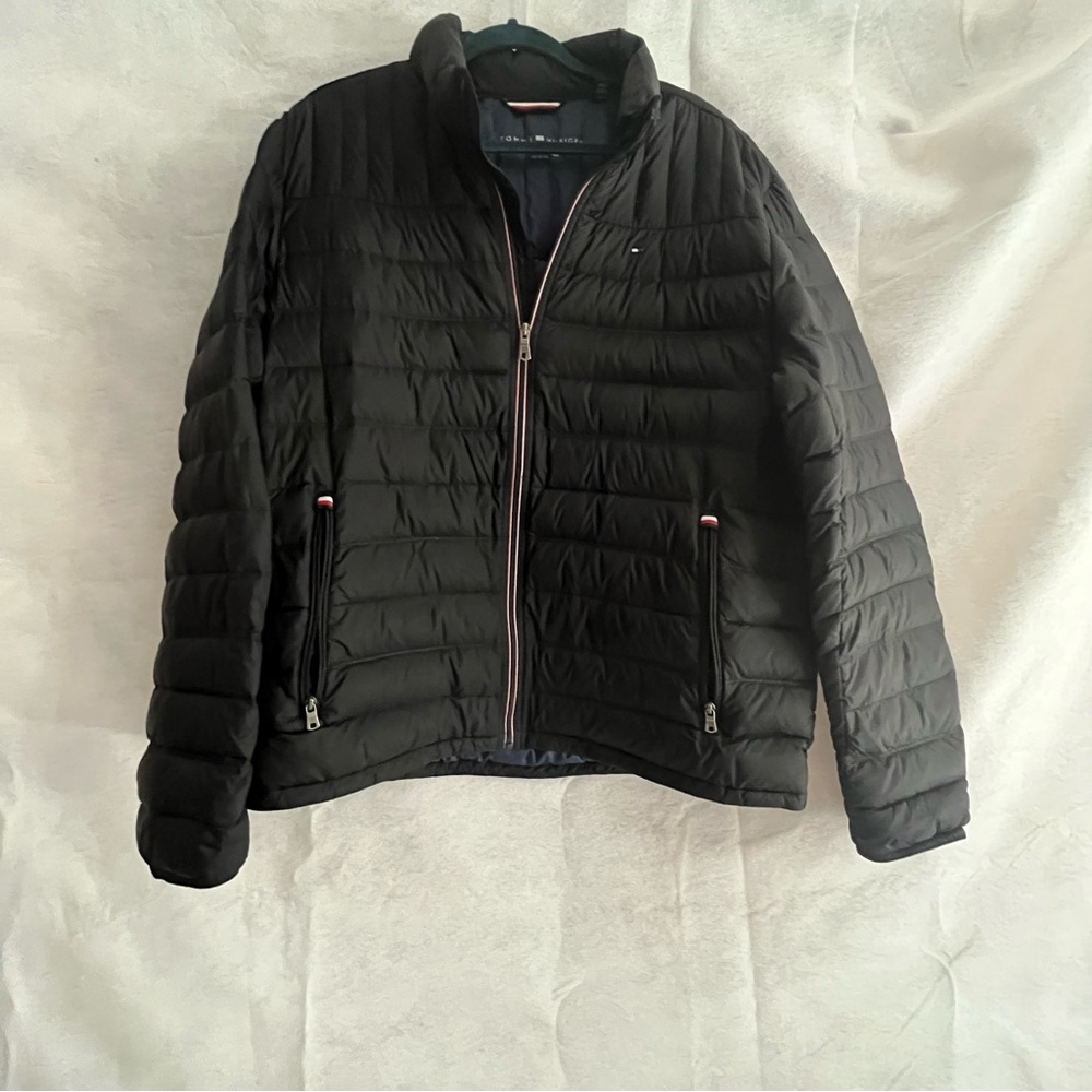 Tommy Hilfiger Black Down Jacket